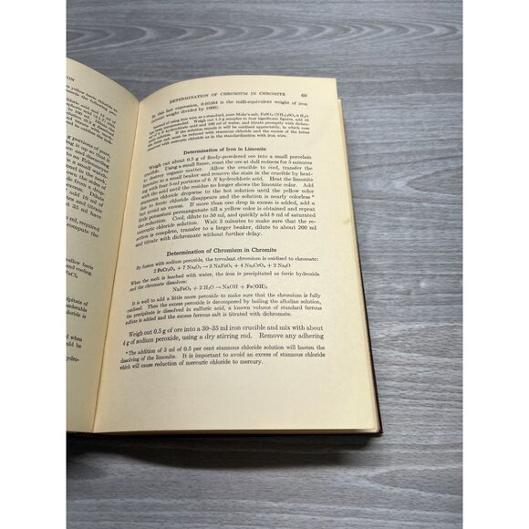 Textbook of Quantitative Analysis William Thomas Hall MIT 1930 1st Edition - Picture 3 of 10